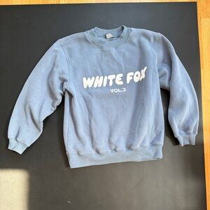 White Fox Sweatshirt - like new - XXS/XS